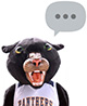 Poppe with speech bubble