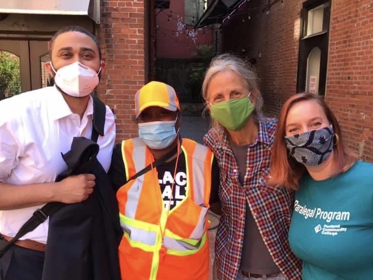 CLEAR clinic volunteers