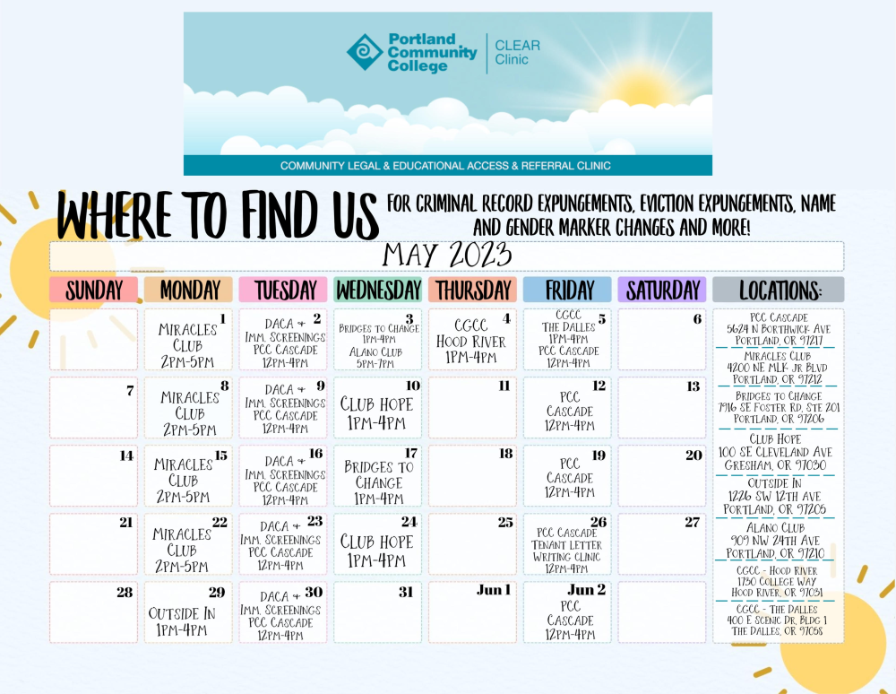May 2023 calendar
