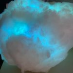 A glowing cloud.