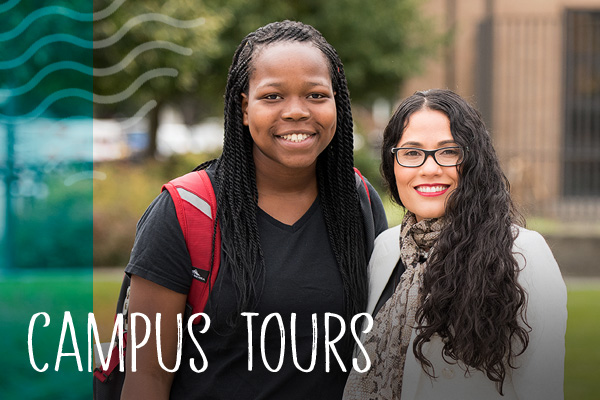Self-guided campus tours
